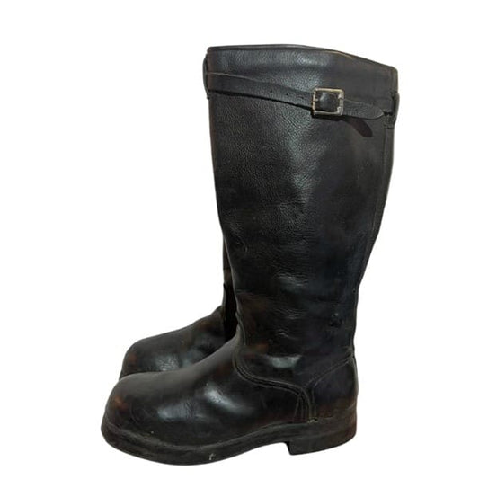 Vintage Winter Leather Boots 42