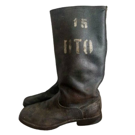 Soldier Russian Boots MARKED ARMY 42 Used
