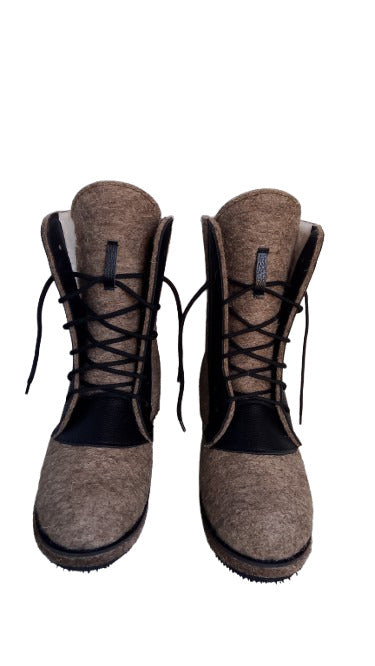Winter Felt Boots with Fur 40–46