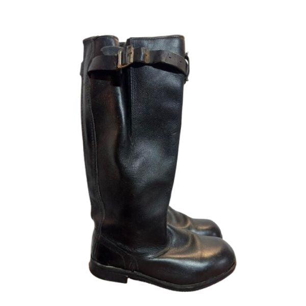 Soviet Officer Yuft Riding Boots Belts 41 45