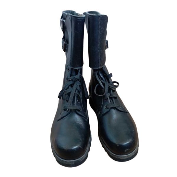 Soviet 1990s Combat Boots Belts 42