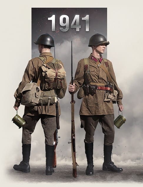 Soviet WW2 Combat Boots 1939-41 Reenacting