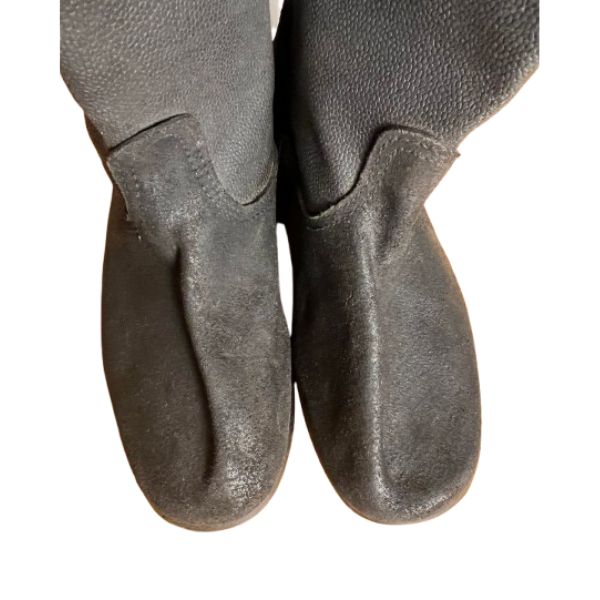 Soviet 1960s Soldier Kirza Boots 41 Belts