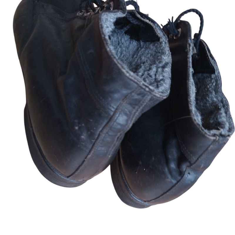 Vintage Soviet Russian Officer BIG Boots 48