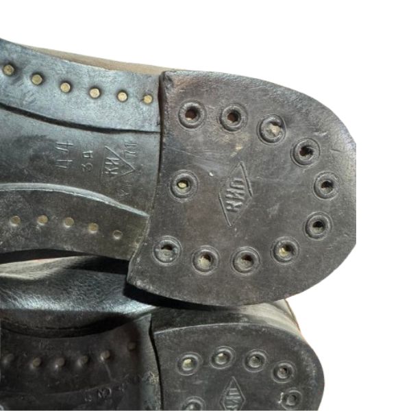 Vintage Dot Sole Yuft Boots 44