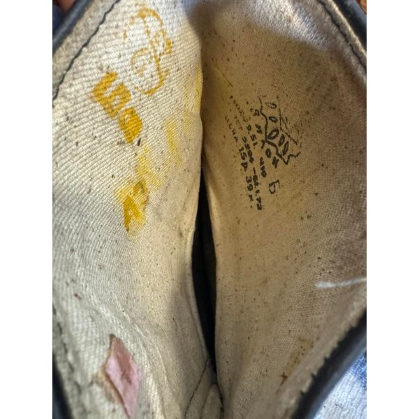 Vintage Dot Sole Yuft Boots 44