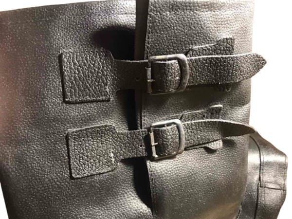 Russian Soldier Boots 45 Two Belts Kirza Kersey Sapogi