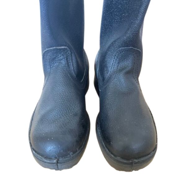 Soviet 1990s Soldier Boots Kirza Belts 40