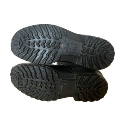 Soviet 1990s Soldier Boots Kirza Belts 40