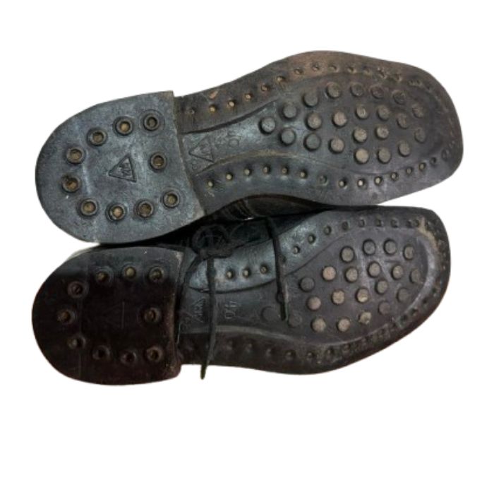 Vintage Soviet WW2 Dot Soles Combat boots 40