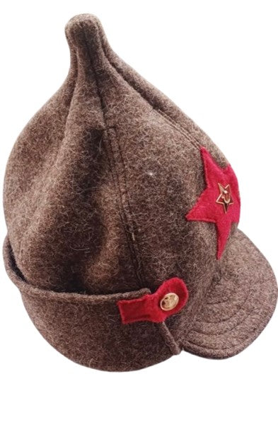 Winter Russian Civil War Budenovka Hat 59