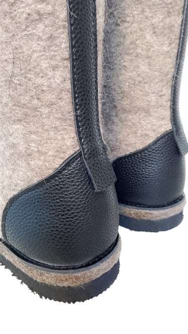Winter Felt Boots with Fur 40–46