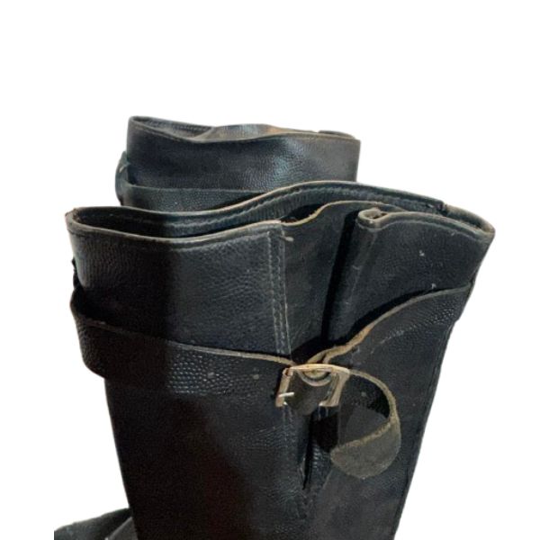 Soviet Officer Yuft Riding Boots Belts 41 45