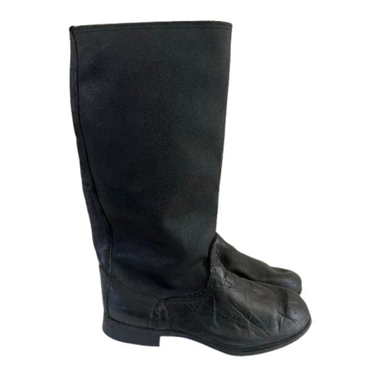 Soviet Classic Soldier Kirza Boots 44