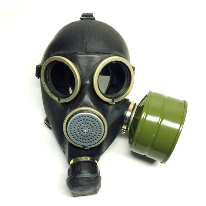 Soviet Russian Gas Mask GP-7 Full Set