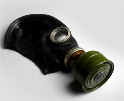 Soviet Gas Mask GP-5 Gray Black Full Set