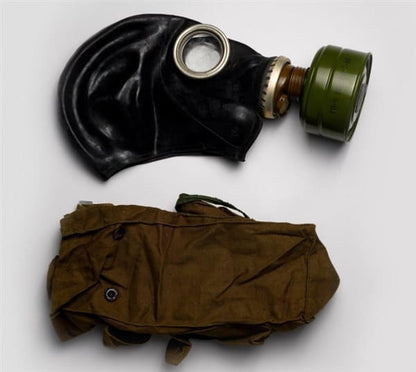 Soviet Gas Mask GP-5 Gray Black Full Set