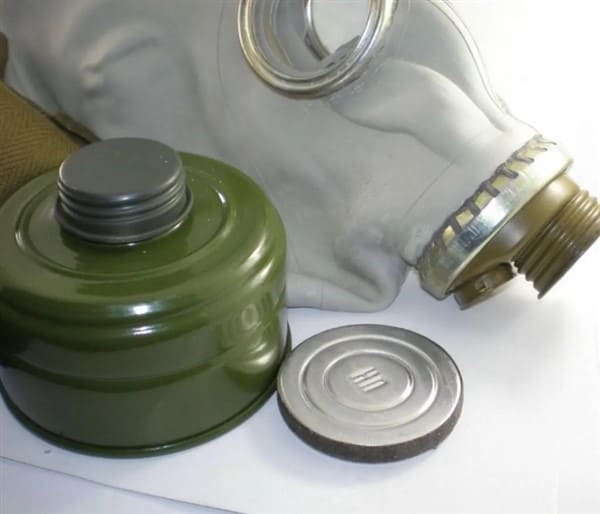 Soviet Gas Mask GP-5 Gray Black Full Set