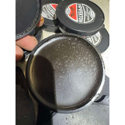 Vintage Soviet 1980s Polish Cream Wax Black 35gr
