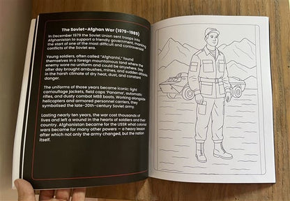 Soviet Soldiers 1917-89 Coloring Book