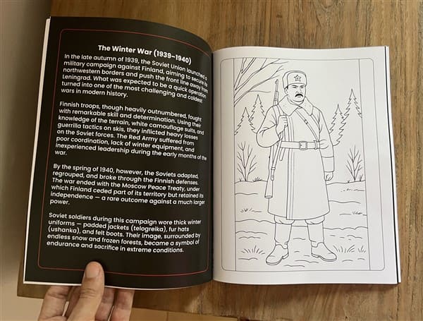Soviet Soldiers 1917-89 Coloring Book