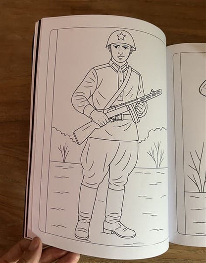 Soviet Soldiers 1917-89 Coloring Book