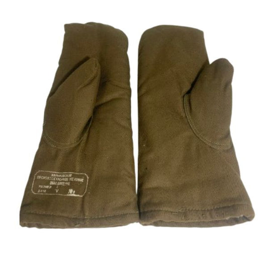 Soviet Soldier Winter Fur Gloves