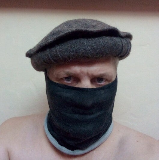 Afghan Pakol Hat Mujahideen Style Wool Chitrali Cap
