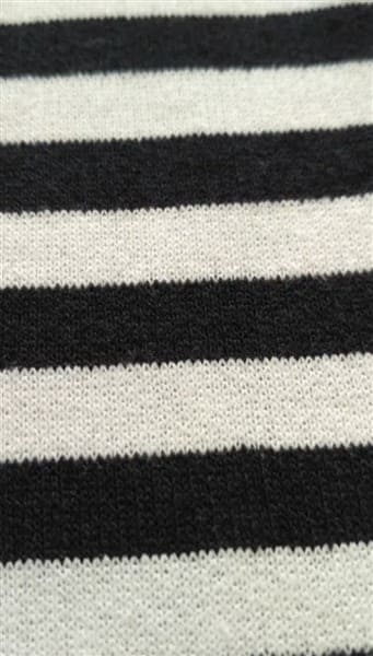 Black Navy telnyashka striped shirt fabric detail dark naval version