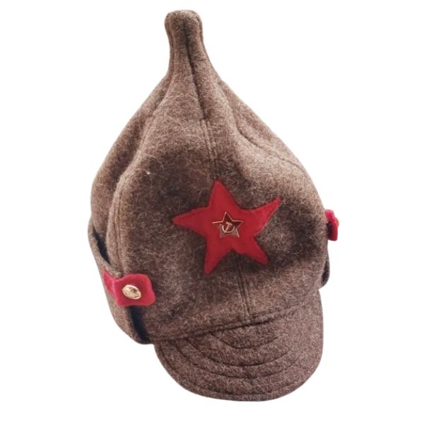 Winter Russian Civil War Budenovka Hat 59