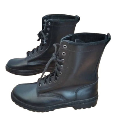 Vintage Leather Lace-Up Boots 46