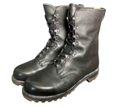 German army Bundes combat boots vintage military side detail