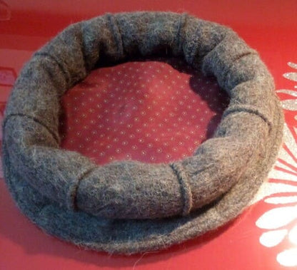 Inside Traditional Afghan Pakol Hat Handmade Wool Construction