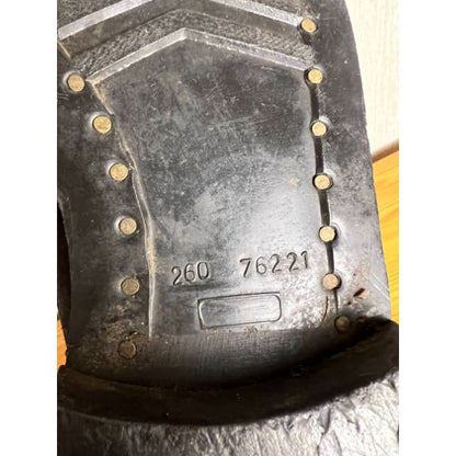 Soviet 1960s Soldier Kirza Boots 41 Belts