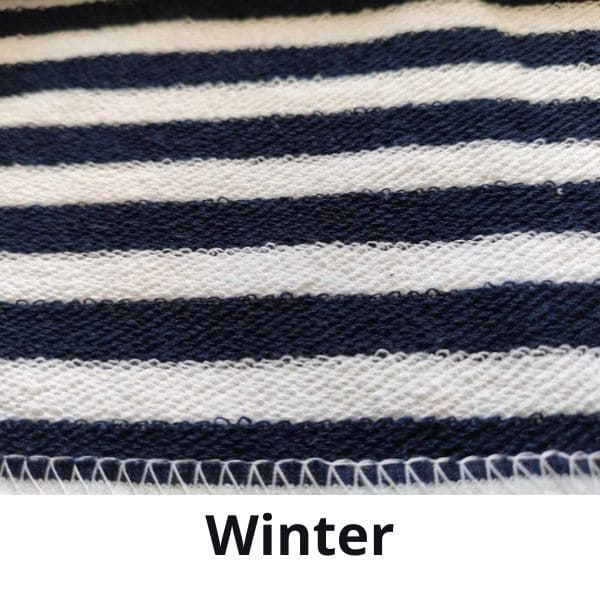 Soviet Navy telnyashka striped fabric close up naval shirt texture