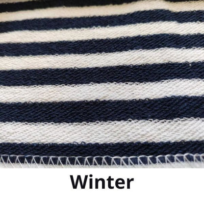 Soviet Navy telnyashka striped fabric close up naval shirt texture