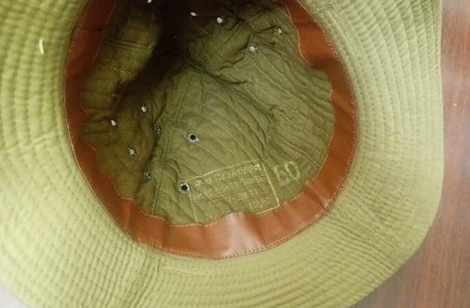 Olive Soviet Panamanka Hat Afghan War Russian Army Style