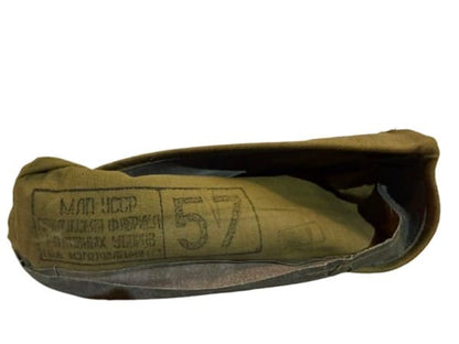 Afghan War Soviet pilotka hat made from afghanka fabric, military reenactment headwear
