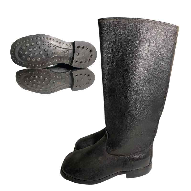 Original Soviet WW2 dot sole boots size 41 rare high model