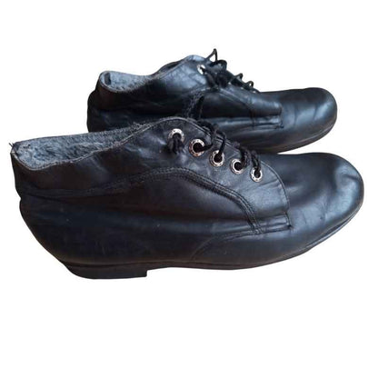 Vintage Soviet Russian Officer BIG Boots 48