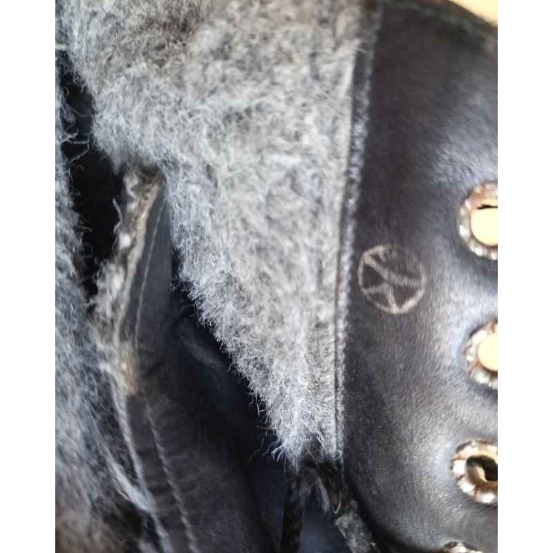 Vintage Soviet Russian Officer BIG Boots 48