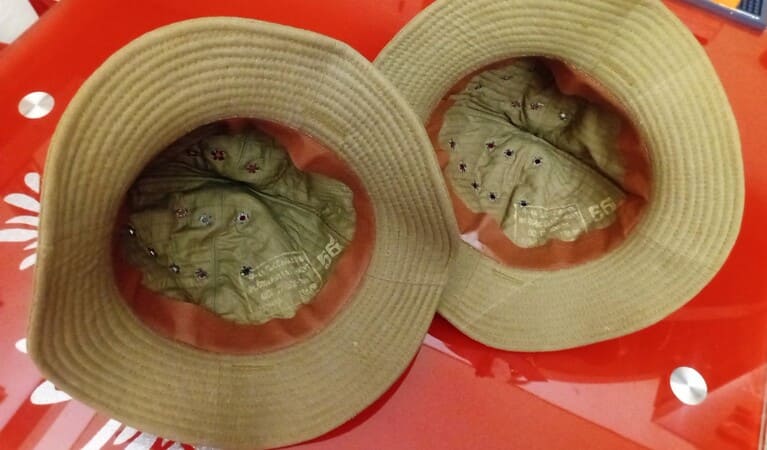 Soviet Panamka Military Hat Interior Lining Afghan War Replica