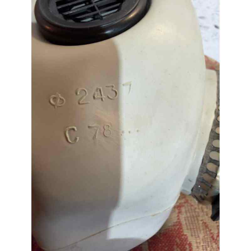 Original Soviet PBF gas mask factory marking dated 1978