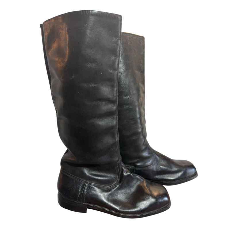 Side view of original Soviet RKKA Civil War boots