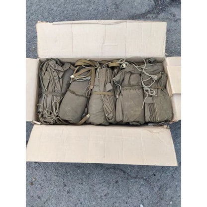 Authentic Soviet military Veshmeshok backpacks in storage