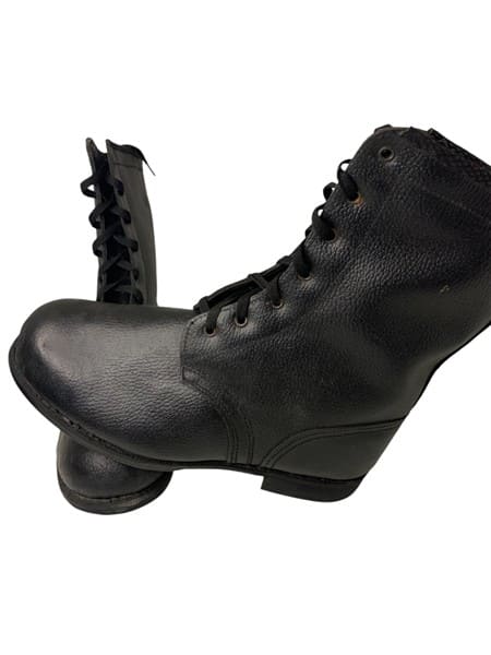 Soviet Winter M88 Kirza Boots 47 - Afghan Combat Boots USSR Fur