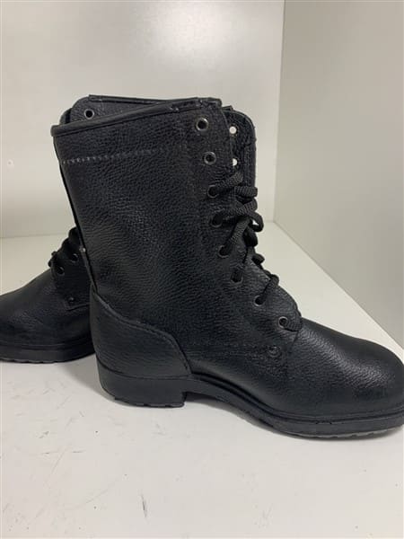 Full sole view of Soviet winter boots with heavy traction pattern