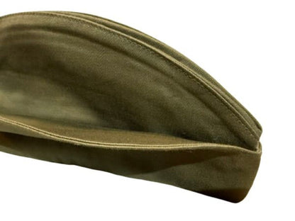 WWII Soviet pilotka cap used by Red Army soldiers, reenactment military headwear