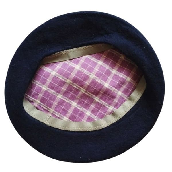 Vintage Soviet WW2 Style Woman Beret 56