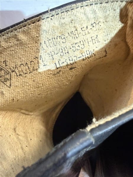 Antique soviet Red Army RKKA Boots 41